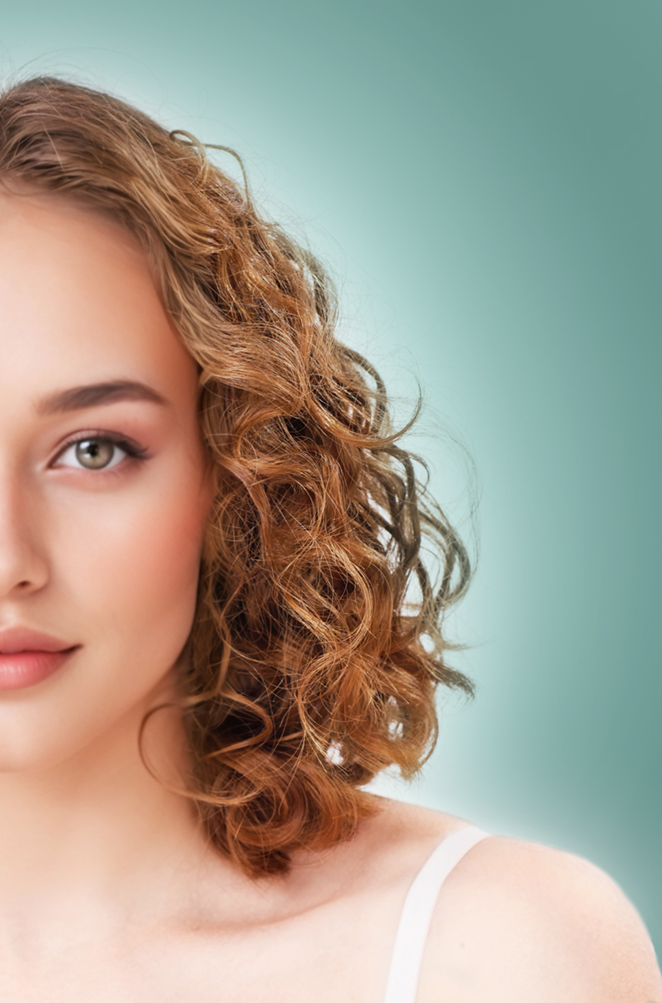 ein Mädchen mit Beauty Filter verändert